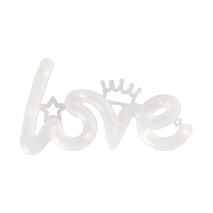LED Love Luminous Lamp Romantic Confession Night Lights Happy Birthday Wedding Valentine Decoration Lamp Festive Party Supplies