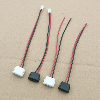 2Pin 4Pin USB Type C Connector Jack Female With card buckle 3A High Current Charging Jack Port USB-C Charger Plug Socket 2P 4P