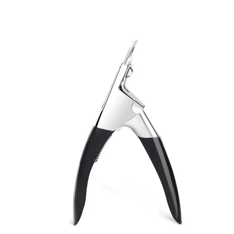 Professional U-Shaped False Nail Cutter, Straight Edge Fake Nail Tip Clipper, Manicure Pliers Nail Capsule Guillotine Tool