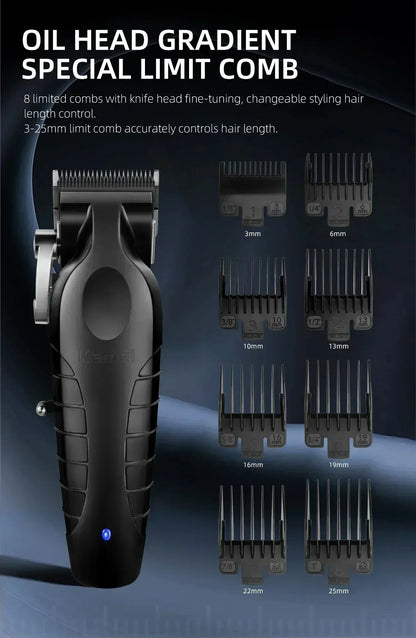 Kemei KM-2296 KM-2299 KM-T95 Professional Hair Clipper Kit or Blade Shaver Male Hair Cutting Machine Men’s Trimmer Machine