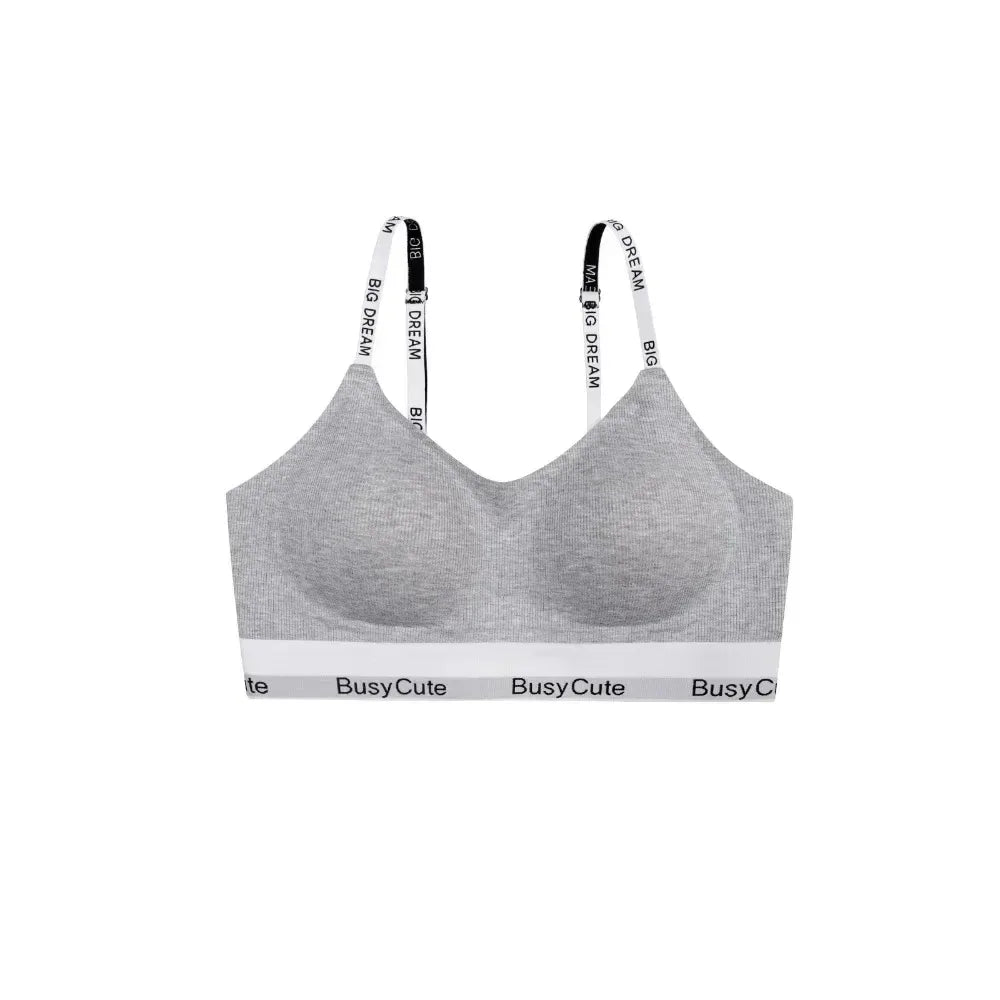 Women's Anti-sagging Sports Underwear Without Underwire, Thin Top and Thick Bottom Bra, Breathable and Beautiful Back