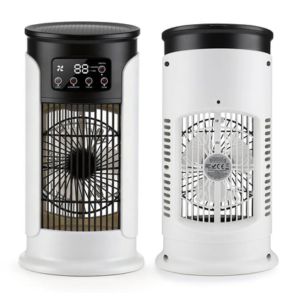 3 In 1 Household Fan Air Conditioner Portable 6-gear Air Cooler LED Night Light Humidifier Air Adjustment Fan Office Home Fan