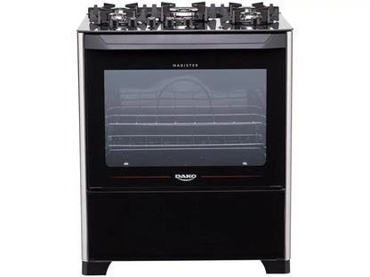 5 Stove Dako Black Automatic Light-Bivolt