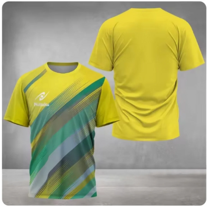 Nittaku Table Tennis T-shirt Victory Light Color Printed Men's Summer New Sports T-shirt Training Quick Drying T-shirt