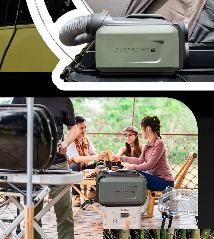 Inverter Mobile Air Conditioner Low Power Cooling for Camping RVs Home Use Emergency Tool