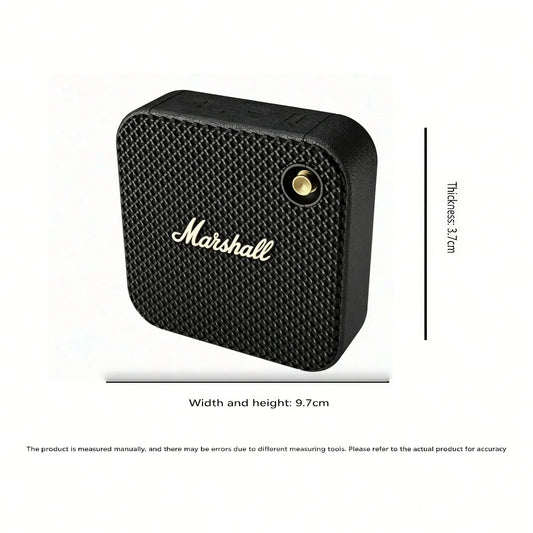 2026 Marshall Mini Retro Bluetooth Speaker, Compact Subwoofer, Portable & Long Battery Life for Outdoor Use by PDG ibma