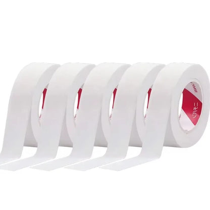 6 Rolls Japanese Insulating Tape for Eyelash Extension Lint Free Under Eye Pads Breathable Non-woven Tape Paper Eyelash Patch