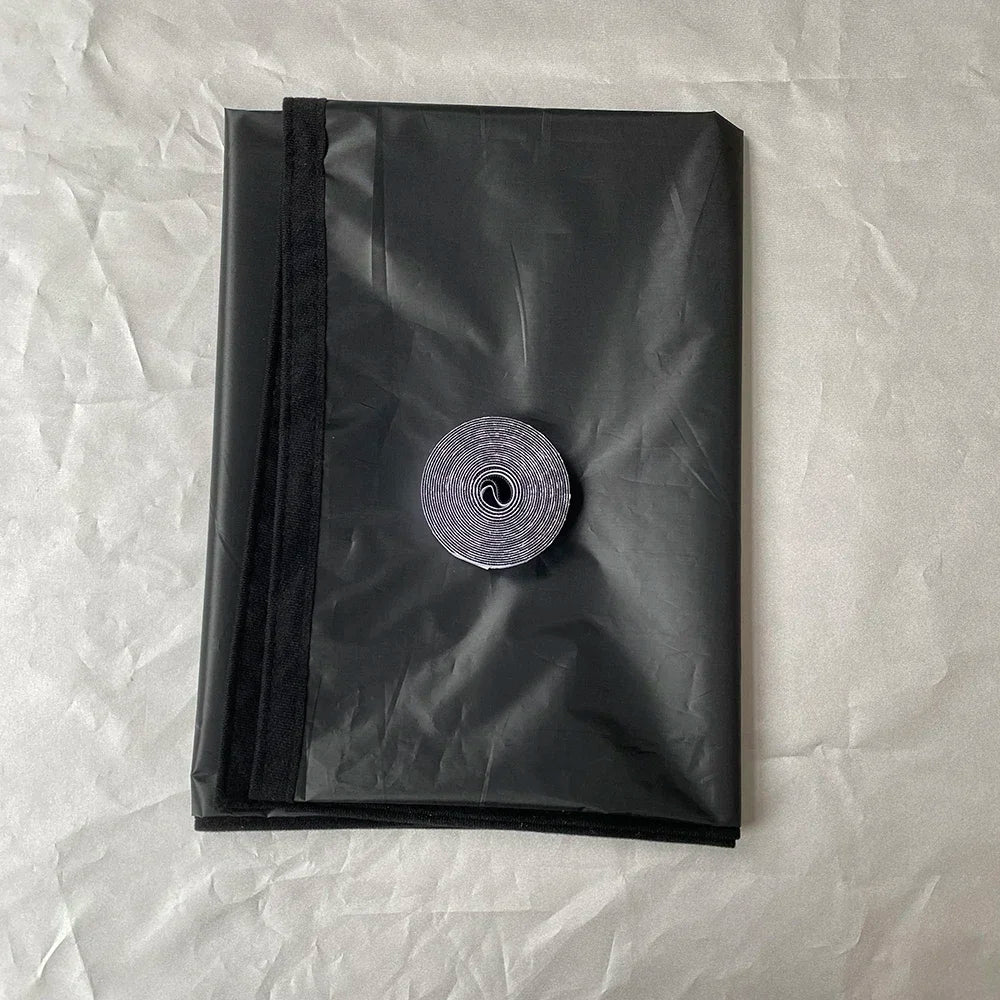 Customizable size 100% Blackout Curtain Self-adhesive Portable Travel Window Shades For Living Room Bedroom Home Window