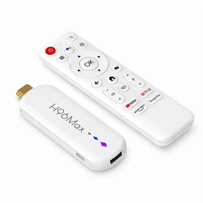 Android TV Stick S905L3 H96 Max M20 Quad-Core Smart TV Stick Media Player Voice Assistant Support 4K Streaming TV Stick 2GB 16GB