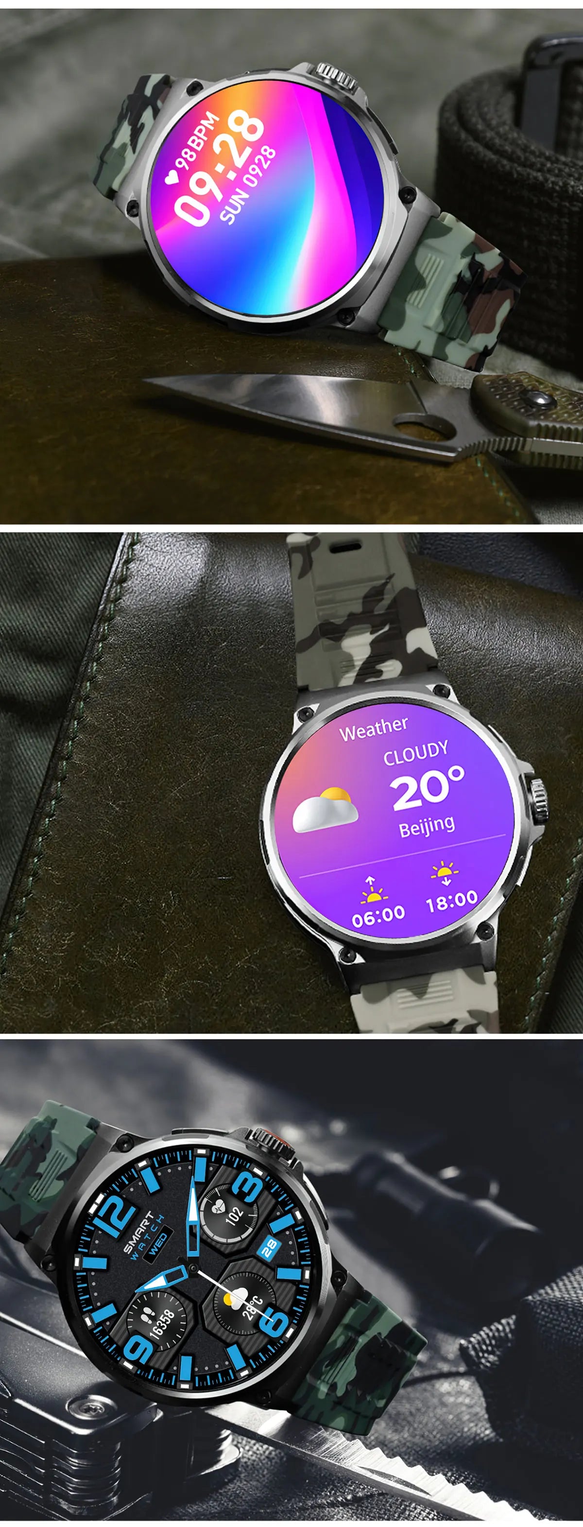 New 1.85-inch Ultra HD SmartWatch GPS Track Bluetooth Call 710 Mah Large Battery Sports Fitness smartwatch 2026 clock Gift Hot