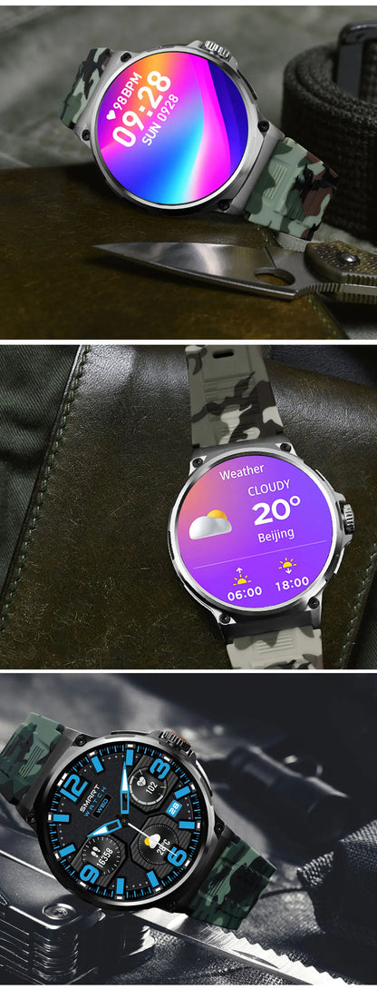New 1.85-inch Ultra HD SmartWatch GPS Track Bluetooth Call 710 Mah Large Battery Sports Fitness smartwatch 2026 clock Gift Hot