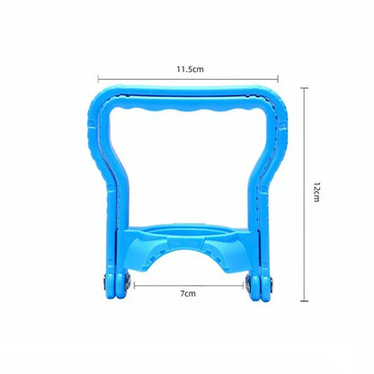 1Pc Portable Water Bottle Handle Water Pail Bucket Handle Labor-saving Easy Lift Up Plastic Water Bucket Holder Carrier Handle