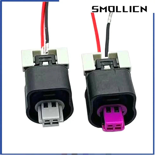 1 Set 2 Pin Auto Camshaft Intake Exhaust VVT Solenoid Valve Wiring Harness Plug For Opel Buick Chevrolet Insignia