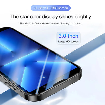 SOYES New XS18Pro 3.0" Mini Smartphone 2GB RAM 16GB ROM Facial Recognition Android 9.0 Dual SIM Standby 3G Network Little Phone