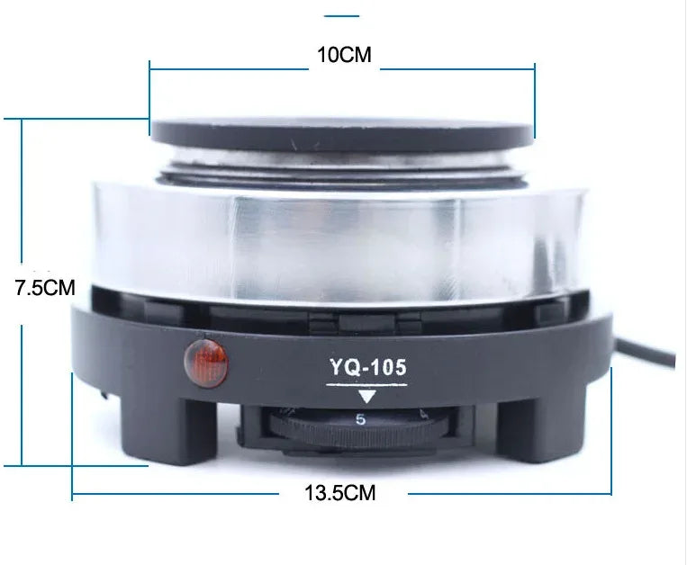 Electric Coffee Pot 1PC Coffee Maker Quick Convenient Electric Oven Coffee Maker Home Office Stainless Steel