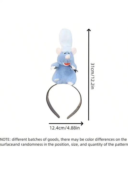1/2pcs Whimsical Cartoon Mouse Headband - Soft and Comfortable Women's Hair Accessory for Costume Play, and Everyday Fun by PDG ibma