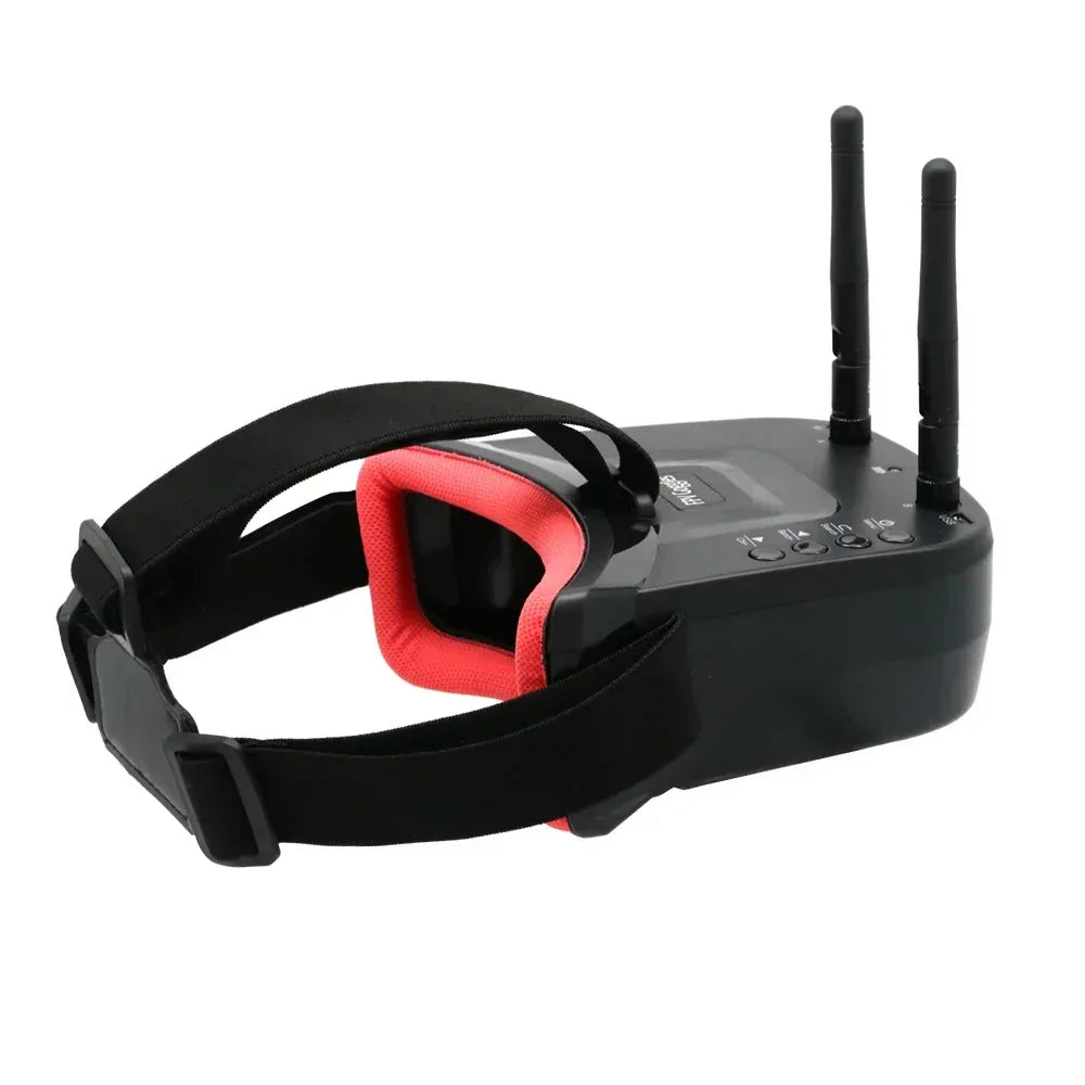 5.8G 40CH Dual Antennas FPV Goggles Monitor Video Glasses Headset HD W/ 5.8G 25mW transmitter fpv camera + Osd for Racing Drone