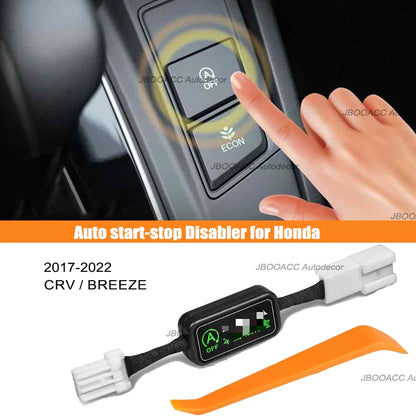 Auto Start Stop Off For Honda 10th Generation Accord Civic HRV URV CRV ZRV Inspire Breeze Crider Envix Auto Start-stop Disabler