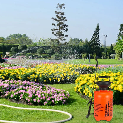 2/3/5L Garden Sprayer Water Pump Pressure Sprayer Adjustable Strap Plant Spray Bottle Lawn Agriculture Gardening Irrigation Tool