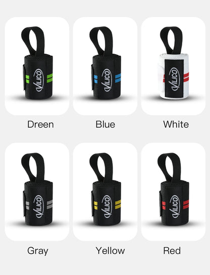 Fitness Wristband Wrapped Design With Adjustable Elasticity to Support and Stabilize The Wrist, Avoiding Wrist Injuries
