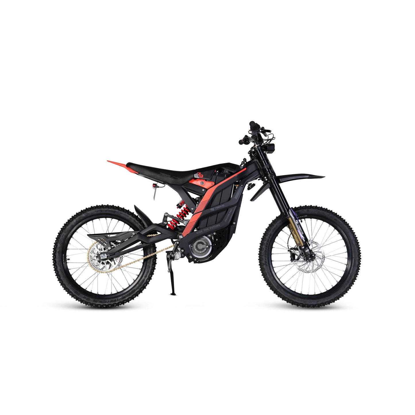 Tc Aluminum Alloy Full Absorber Falcon Electric Off-Road Vehicle Adult 72V Off-Road Motorcycle Mountain Highway 10000W Brushless