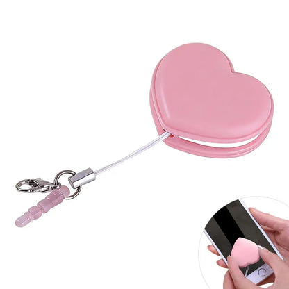 Macaron Mobile Phone Screen Wipe Macaron Portable Keychain for Mobile Computer Electronic Glasses Cleaner Cloth