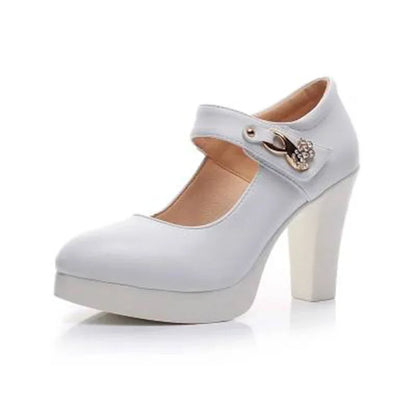 5 8 10cm Small Size 32-44 Elegant Gold Silver Wedding Shoes Women Platform Pumps 2026 Block High Heels Shoes Dress Office Model