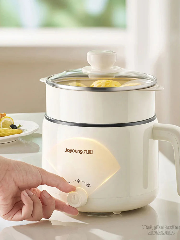 Joyoung Multi Electric Cooker Non-stick Coating Liner Electric Cooking Pot Mini Hot Pot For Home Kitchen 800W