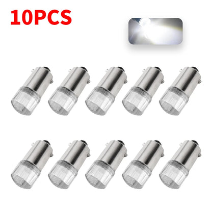 5PCS Ba9s Signal Lamp Led T4W 3030 Chip For Car Roof lights Mirror lights License Plate Lights 6000K White ba9s Led 6V 12V