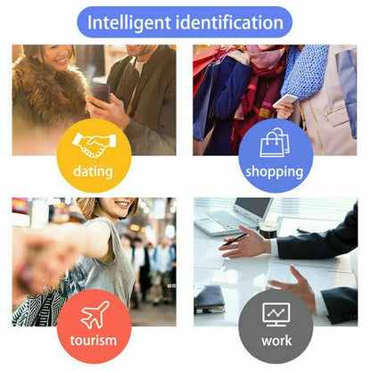 Voice Translate 144 Language APP Bluetooth Multi Languages Instant Translated Wireless Real Time Translator for Traveling Learn