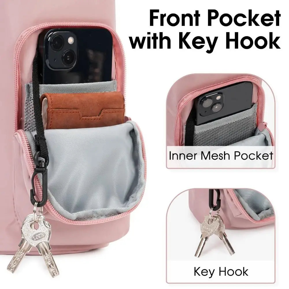 Portable Water Bottle Carrier Bag with Straps Adjustable Shoulder Bag Camping Traveling Bottle Accessories Water Bottle Sleeve