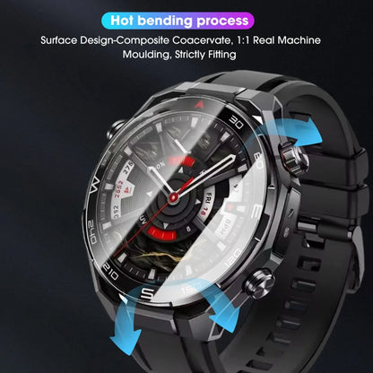 1-3Pcs Easy Installation Tempered Glass for Huawei Watch Ultimate 2 HD Anti-scratch Protective Watch Film for Huawei Ultimate2