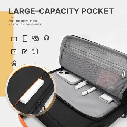 Universal 11/13.3inch Tablet Sleeve Bag Large Capacity Shockproof Laptop Shoulder Bag Waterproof Multilayer Tablet Storage Bag