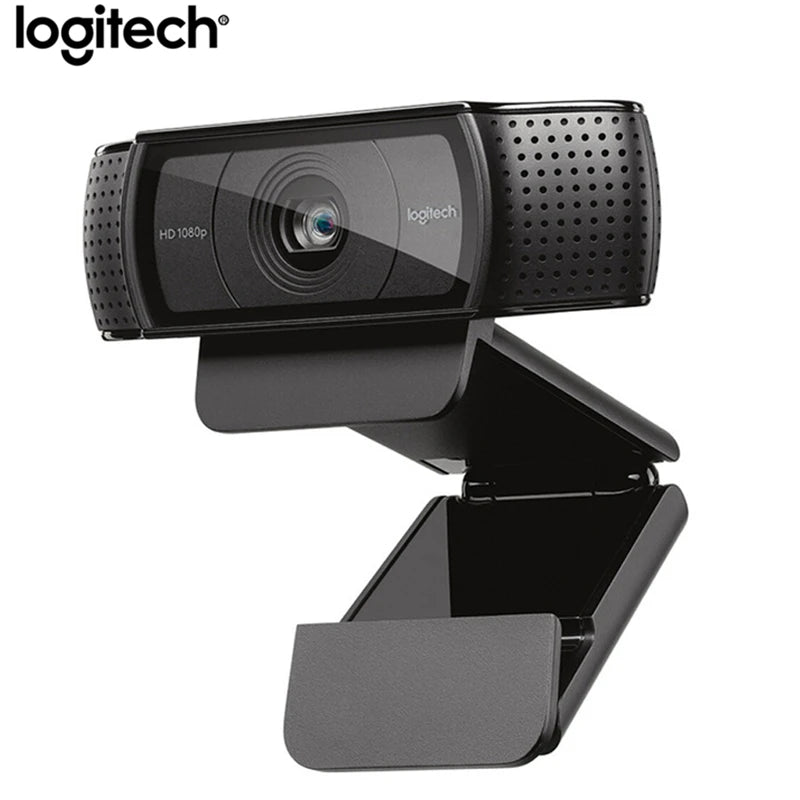 Logitech C920e HD Pro Webcam Widescreen Video Chat Recording USB Smart 1080p Web Camera For Computer C920 Upgrade Version CMOS