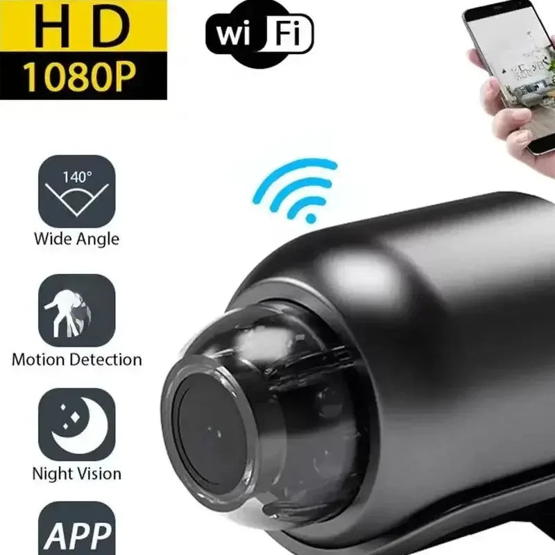 Wireless WiFi 1080P HD Mini Camera HD Night Vision Camera X5 Remote Monitor IP Cam Kids Pet Safety Monitoring