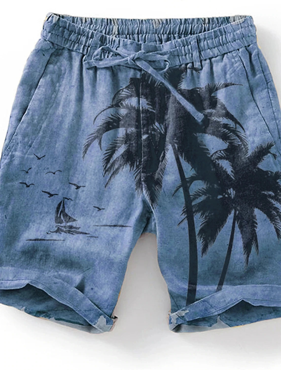 Men's Beach Pants Compass 3D Printed Shorts Men's Summer Breathable Shorts Fitness Street Shorts Men's Ropa Hombre