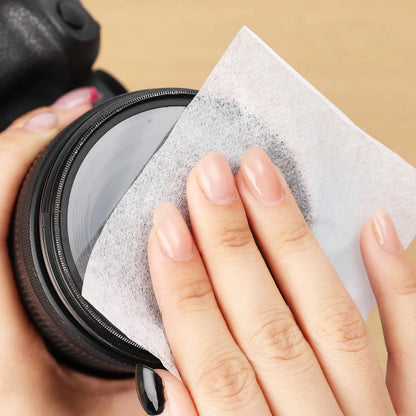 100-500pcs Universal Lens Cleaning Tissue Soft Wipes Booklet For Phones Tablet Laptop Screen Camera Lens Cleaning Paper
