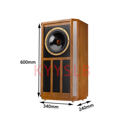 300W 8 Inch Bookshelf Speakers Coaxial Sound Audio Fever Hifi Home Theater System Music Wooden Sound Equipment Passive Speaker