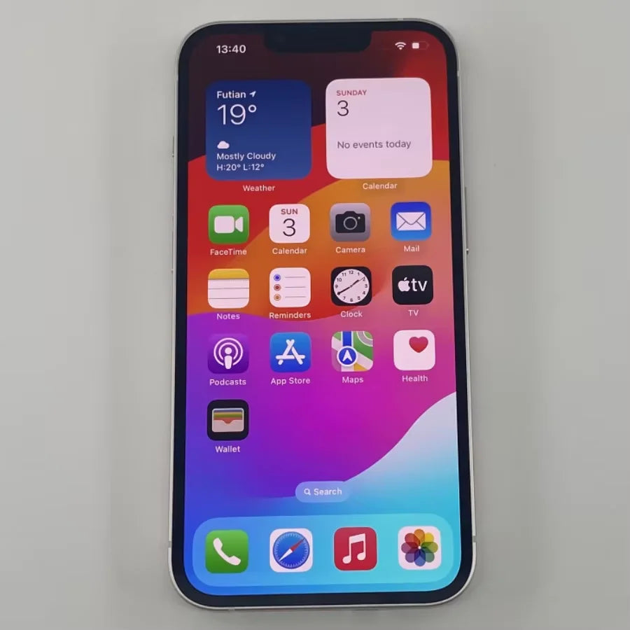 iPhone 13 128GB/256GB ROM Unlocked A15 Chip IOS 5G Smartphone Face ID 6.1" OLED Screen Original  iphone 13 cellphone