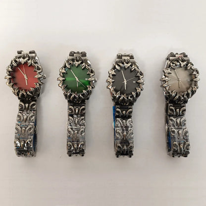 2025 Alabaster Industries Y2K Demon Claw Quartz Watch Men Hot Medieval Old Unique Creative  Men's Watches Steel Watch AAA Clock