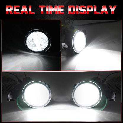 Fog Lights for Nissan X-trail T32 X trail Rogue 2014-2016 Headlight LED Fog Light Switch Harness Cover Grill Fog Lamp Assembly