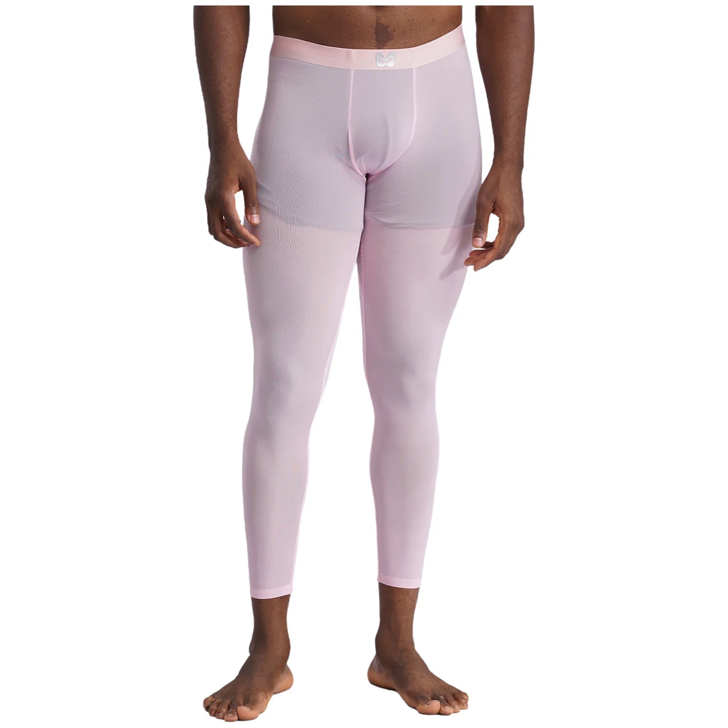 Men's Clothings Gym Pants Bulge Pouch Seamless Stretchy Tights Sweatpants Silky Yoga Pants Fitness Leggings Sports Cycling Pants