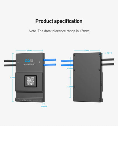 Jikong JK BMS 3s 4s 5s 6s 7s 8s 100A 200A 300A Smart Lifepo4 Li-ion Active Balance Lithium 12V 24v With RS485 CAN Bluetooth Heat