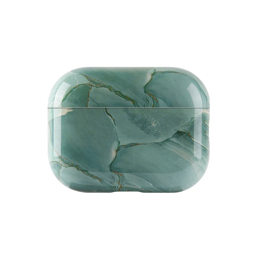 Marble Pattern Case For Apple Airpods Pro 3 Generation 2025 Hard PC Cover For AirPods 4 3 1 2 Pro2 Marble Protective Case Fundas