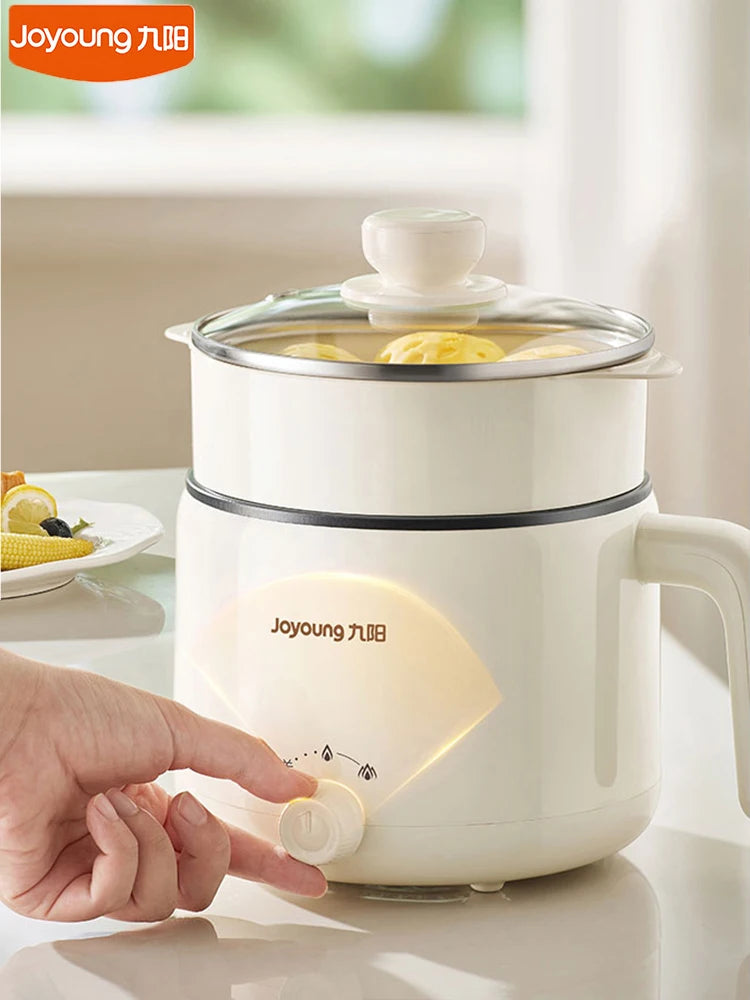 Joyoung Electric Cooker 1.8L Multifunctional Electric Cooking Pot Rice Porridge Noodles Cooker For Home Dormitory 2025 New