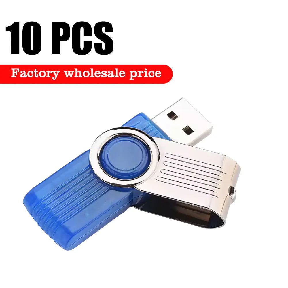 10PCS/lot Pen Drive 8GB 4GB 2GB 1GB USB Flash Drive 16GB Flash Disk 128MB 256MB 512MB Memory Flash Disk 2.0 Free Custom Logo