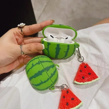 Simulation fruit 3D watermelon cute earphone cover for Huawei Freebuds Pro5 Pro4 Pro3 Pro2 4i 5i 6i 7i 4 5 FreeClip FreeClip2