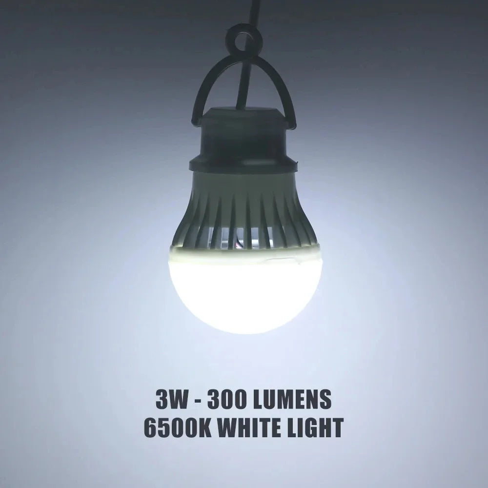 3/5/7W USB Lamp Bulb 5V Emergency Light Lamp LED USB Rechargeable Portable Camping Lantern For Outdoor Camping Tent Lighting