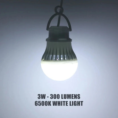 3/5/7W USB Lamp Bulb 5V Emergency Light Lamp LED USB Rechargeable Portable Camping Lantern For Outdoor Camping Tent Lighting
