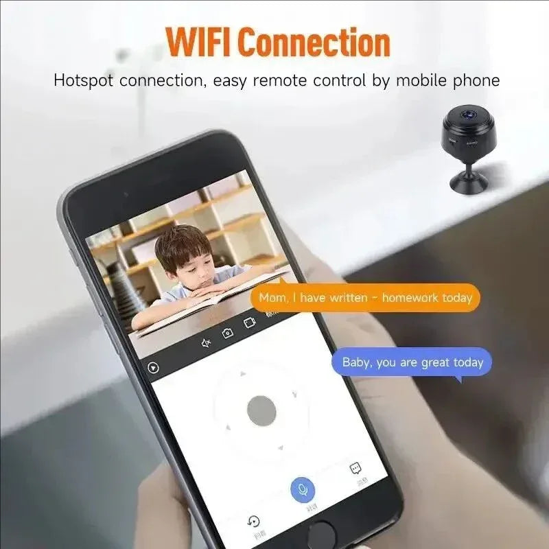 Wireless WiFi Camera A9 Mini Video Recorder Camera Security Monitoring Camera Intelligent Home Security For Infants